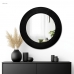 Espelho Decorativo Madrid Corino 80cm Redondo