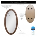 Espelho de Corpo Bananeira 80x150cm Oval